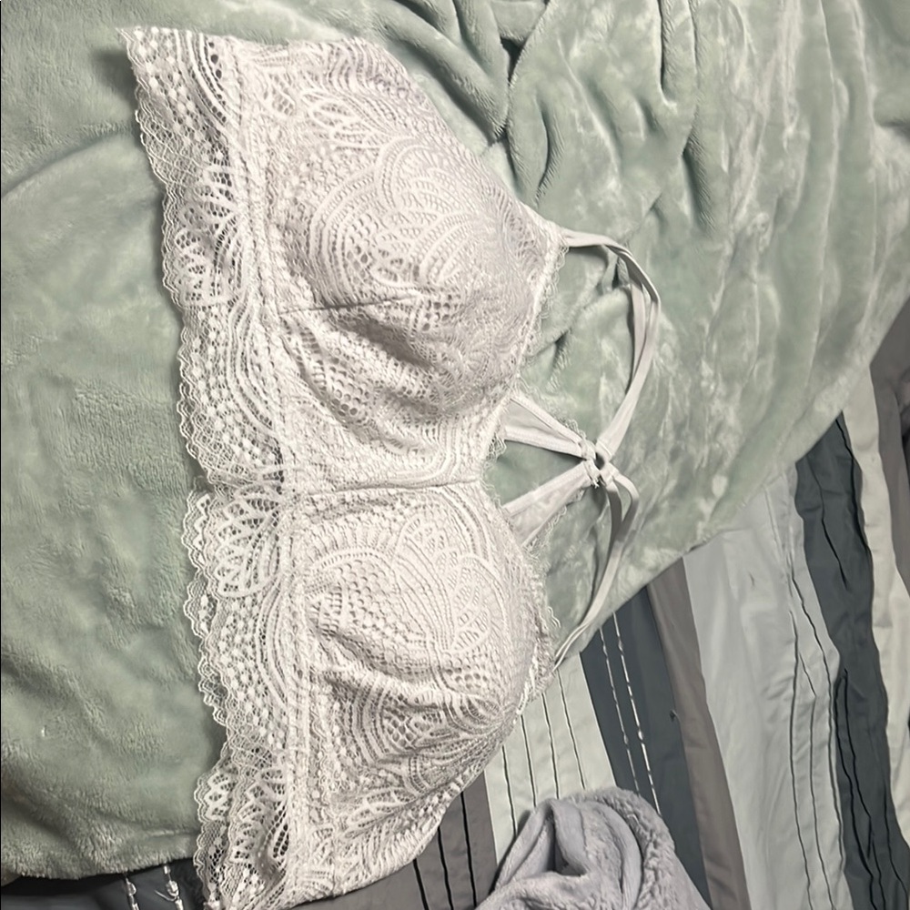 White Lace Bralette